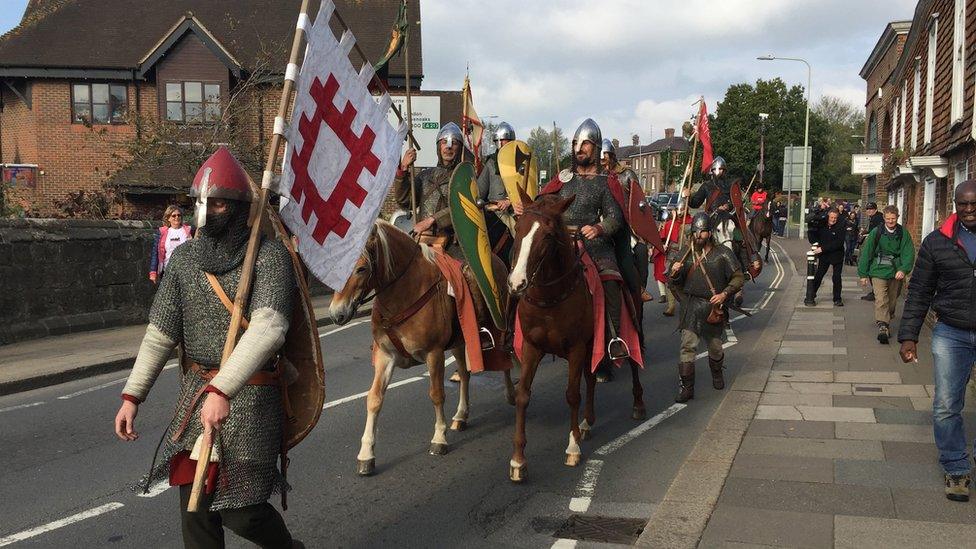 Battle of Hastings re-enactors