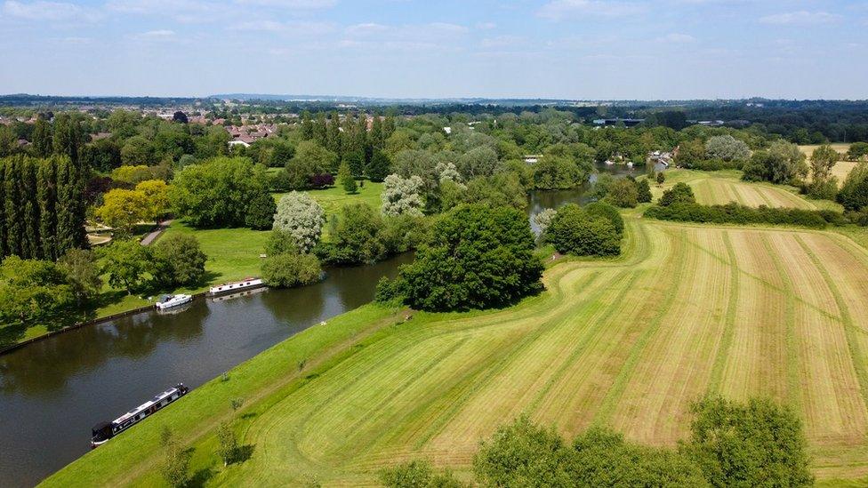 River Thames in Oxfordshire