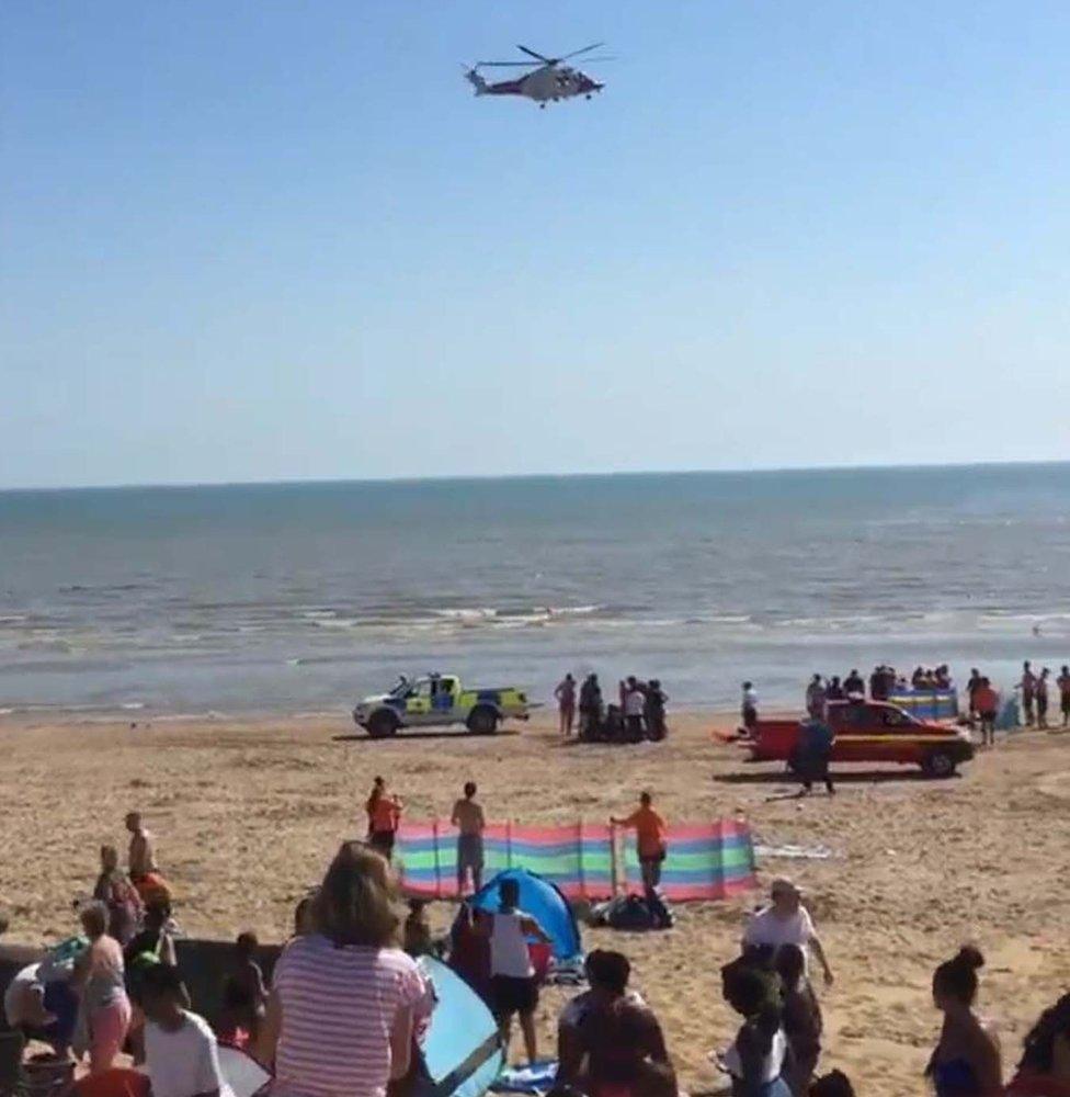 Camber Sands rescue