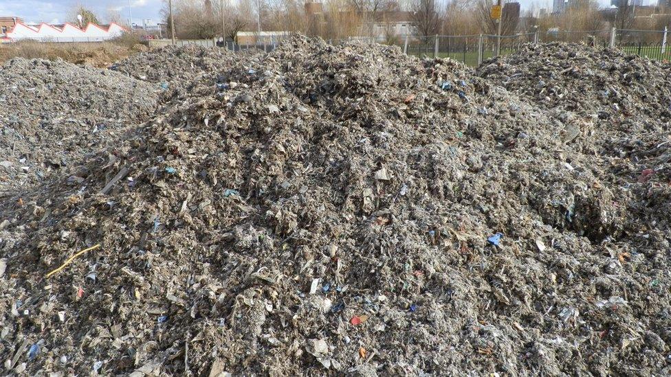 waste on Clarence Street, Salford