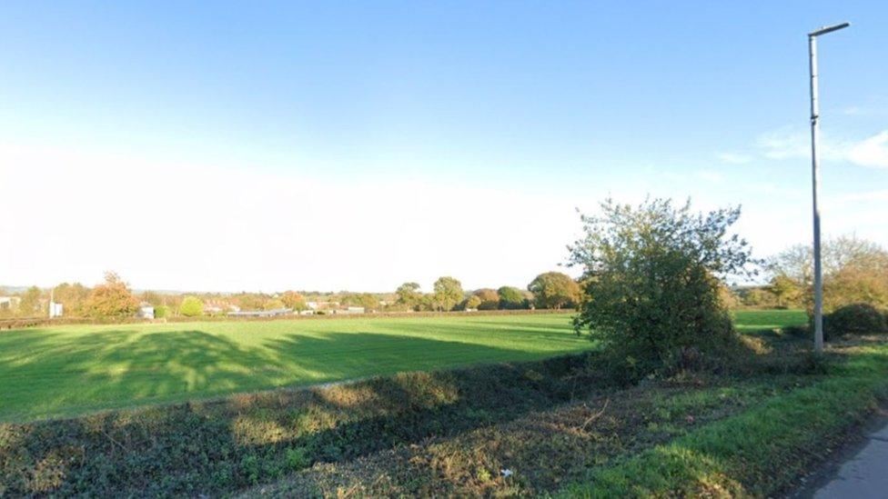 Proposed Site Of New Retail Park And Electric Vehicle Charging Hub Off The Chelston Link Road In Wellington