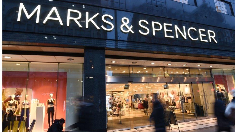 Marks and Spencer store