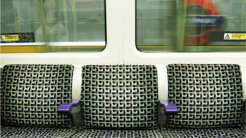 Seats on the Tube