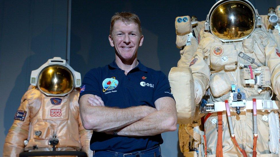 Astronaut Tim Peake