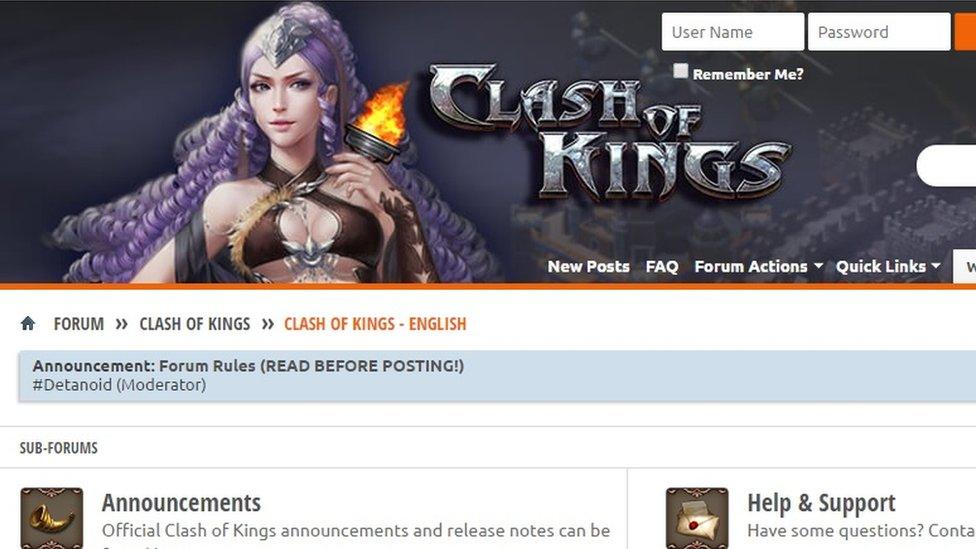 Clash of Kings forum