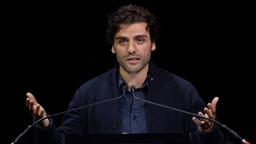 Oscar Isaac at Letters Live