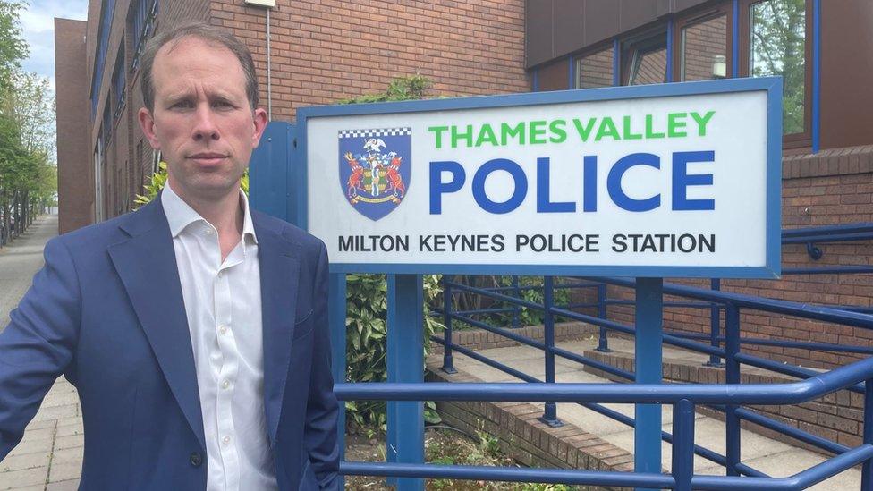 Thames Valley Police and Crime Commissioner, Matthew Barber