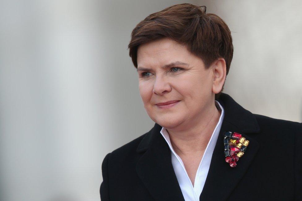 Polish Prime Minister Beata Szydlo