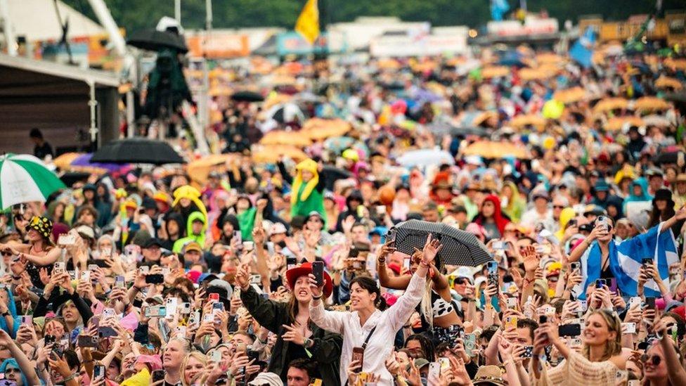 Isle of Wight Festival crowd