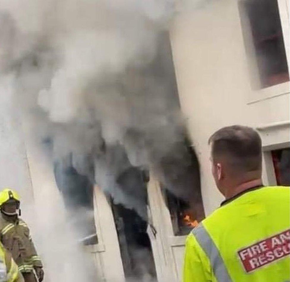 Pittenweem Fish Bar fire