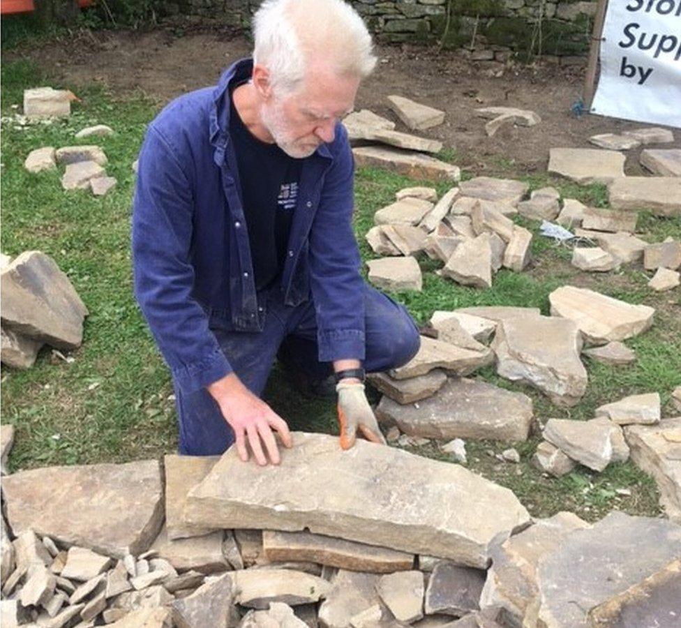 Paul Foster dry stone walling