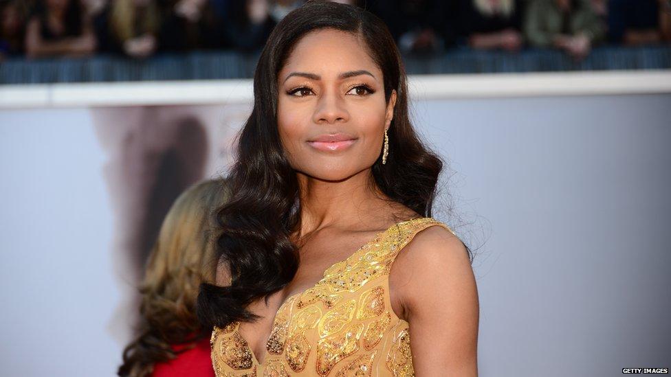 Naomie Harris on Oscars red carpet