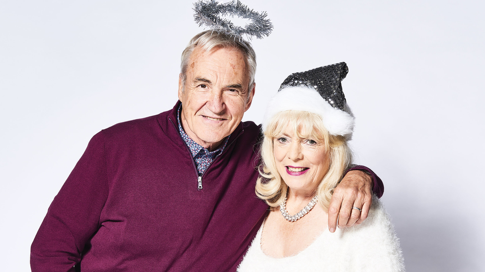 Larry Lamb and Alison Steadman