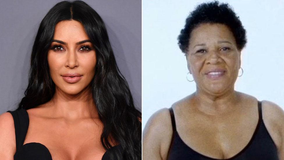 Kim Kardashian West and Alice Marie Johnson