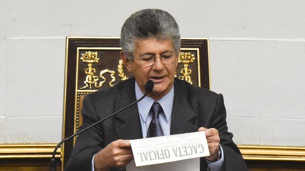 Venezuelan Speaker Henry Ramos Allup