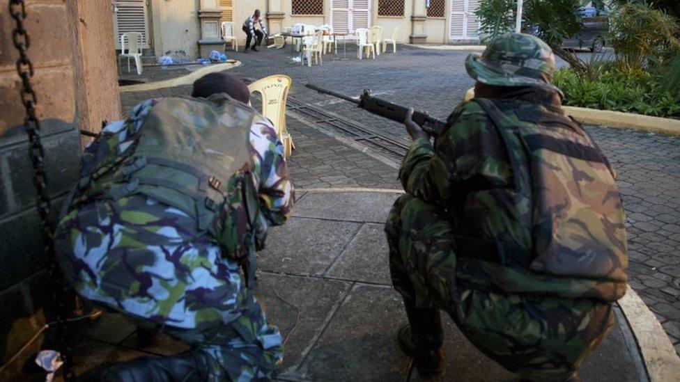 Two soldiers respond to Westgate attack