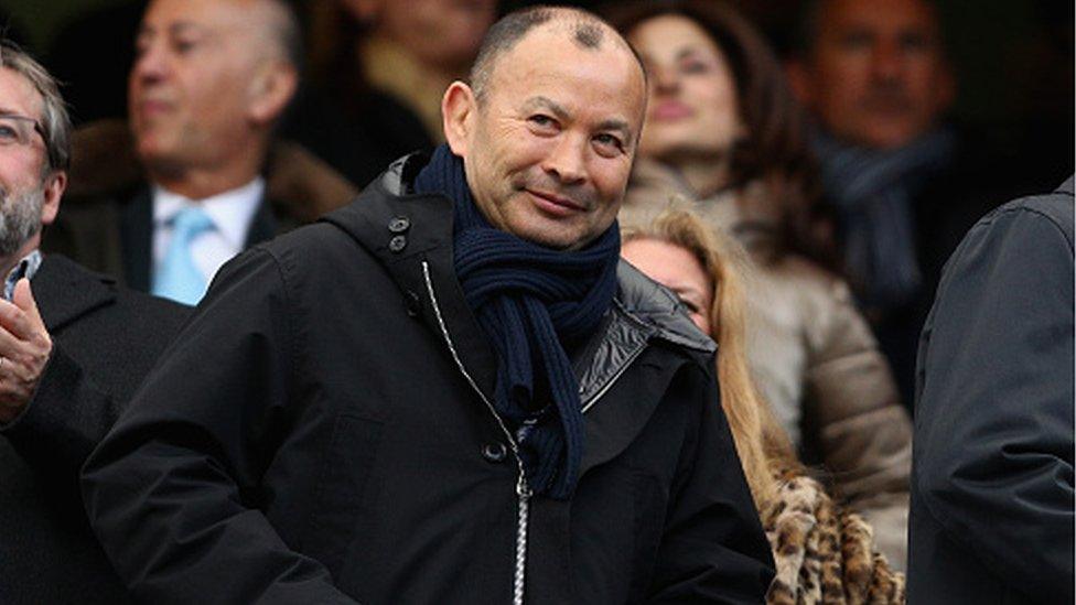 England rugby union head coach Eddie Jones