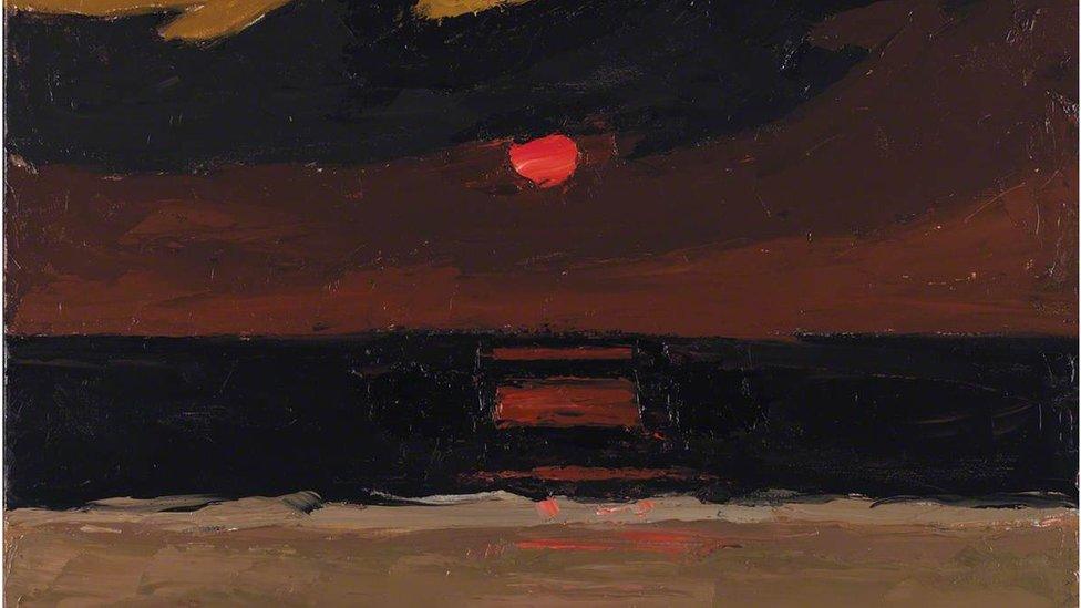 Image of Sunset, Anglesey - Sir Kyffin Williams