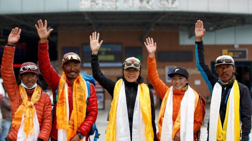 Tsang Yin-Hung, 45, who scaled Mount Everest in less than 26 hours