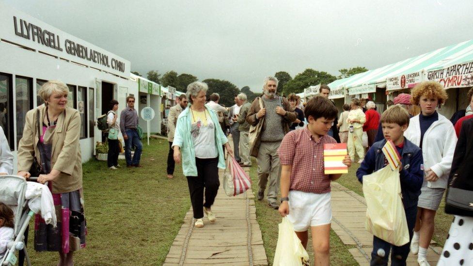 Y maes, Eisteddfod Casnewydd 1988