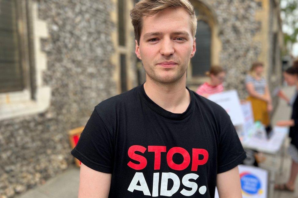 Jake Atkinson, Campaigns and Media Officer at STOPAIDS