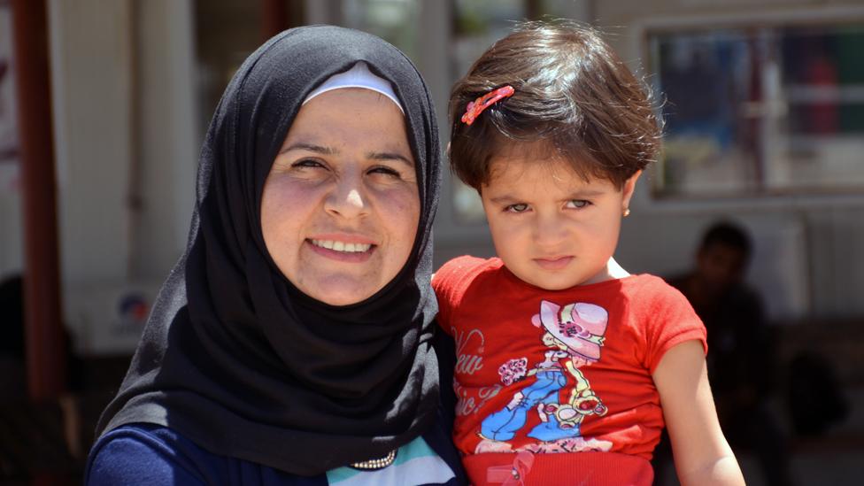 Rania and her daughter