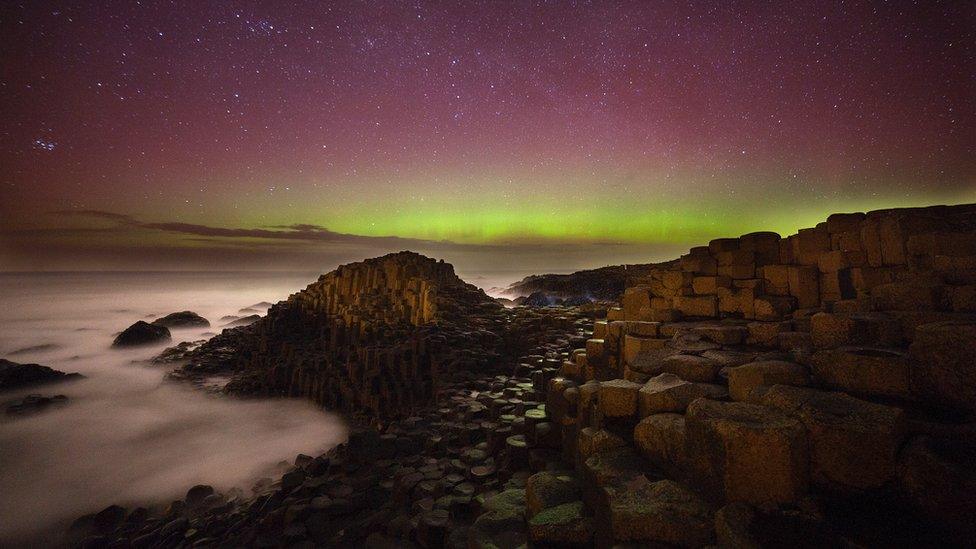 The Giant's Causeway in County Antrim