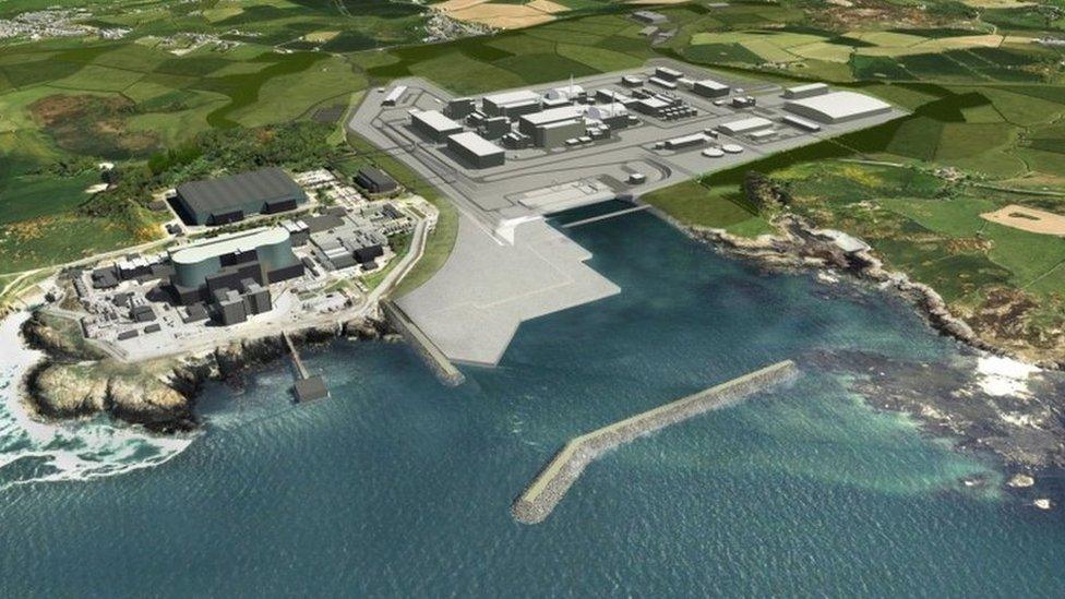 Wylfa artist impression