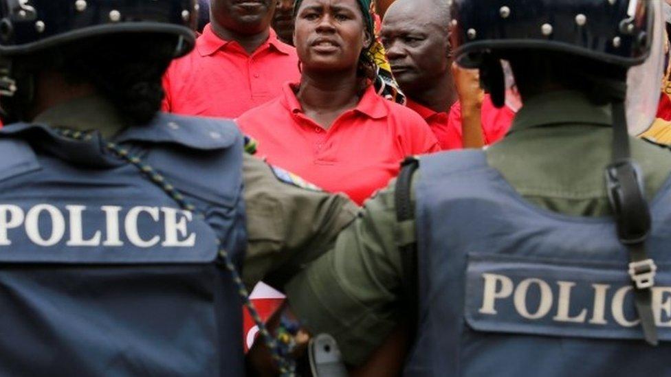 Police in Abuja Nigeria