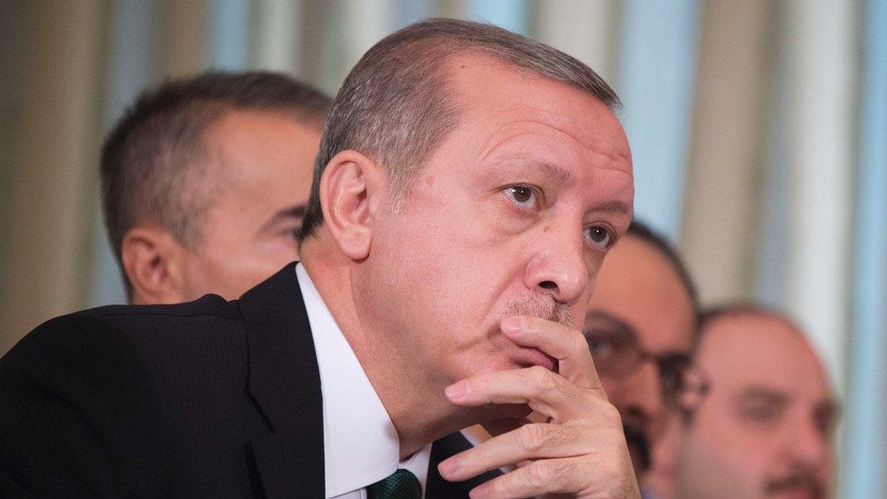 Turkish President Recep Tayyip Erdogan