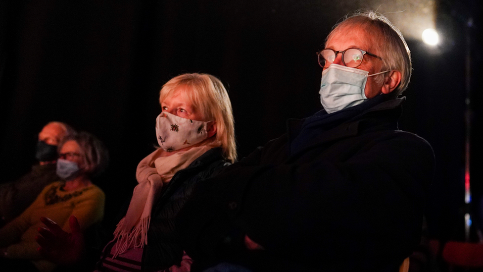 Audience at pantomime