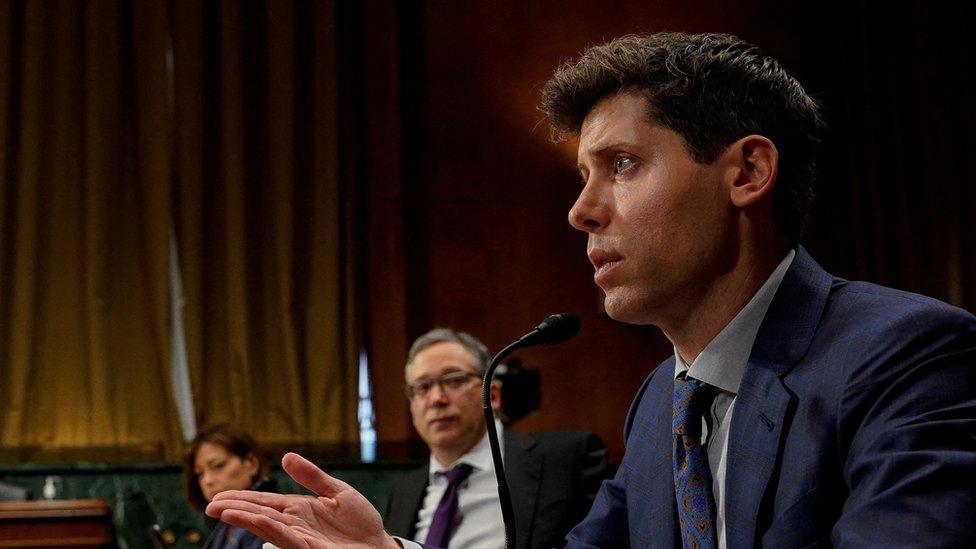 OpenAI CEO Sam Altman testifies before the US Senate