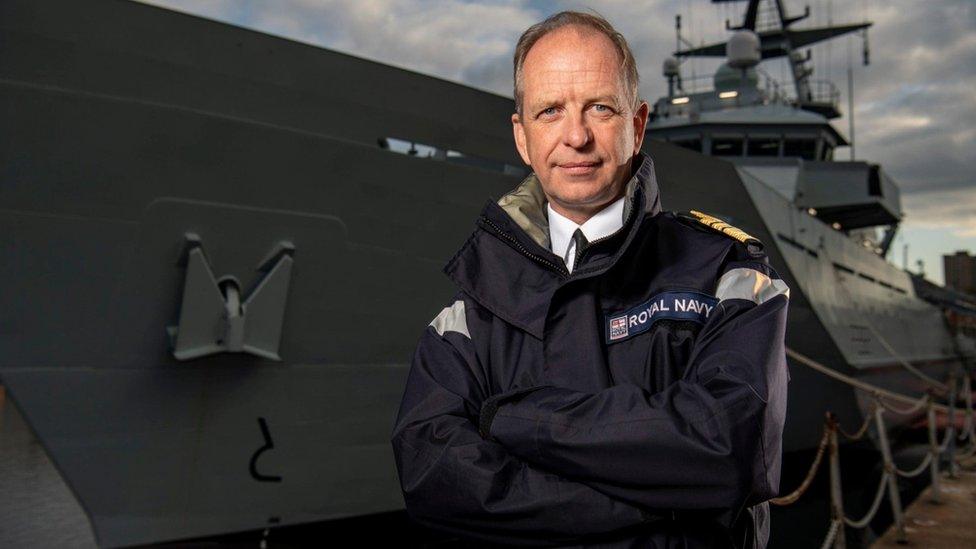 Vice Admiral Jerry Kyd CBE