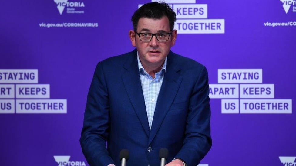 Victoria State Premier Daniel Andrews