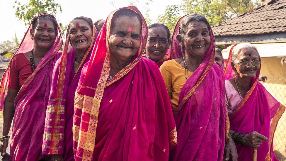 women laughing together