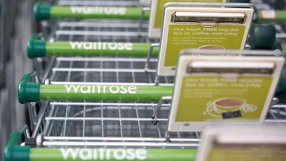 waitrose trollies