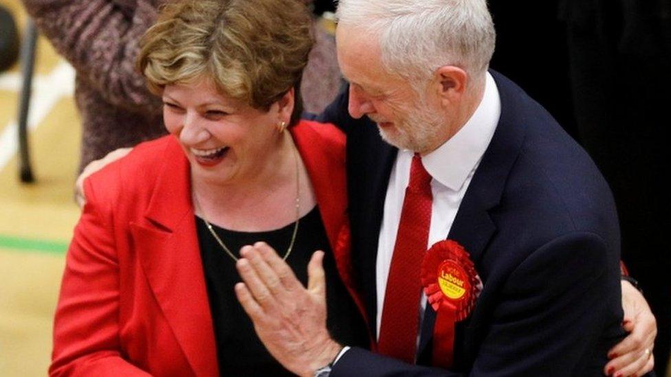 Jeremy Corbyn and Emily Thornberry