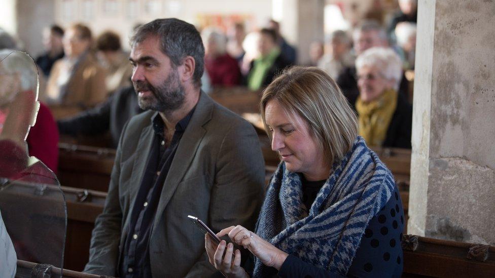 Congregation at Aylsham Parish Church