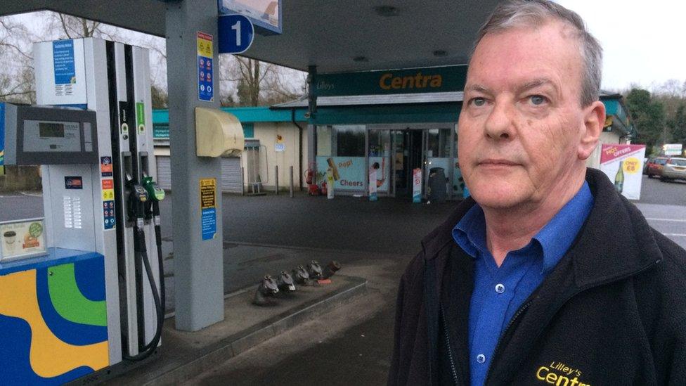 Gerry O'Reilly, supervisor at Lilley's Centra