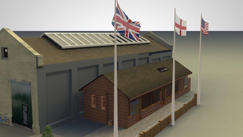 artists impression of visitor centre