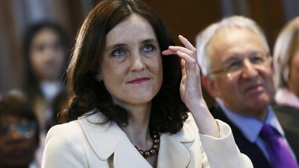 Northern Ireland Secretary Theresa Villiers