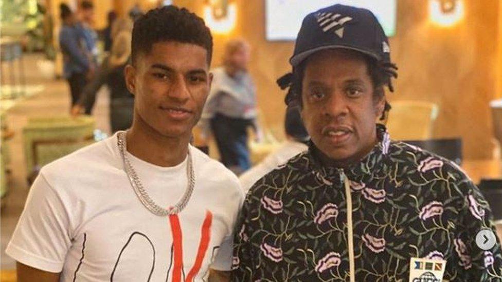 Jay Z and Rashford.