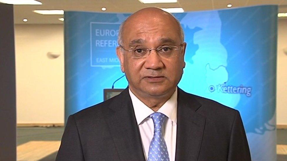 Sadness in Keith Vaz's eyes