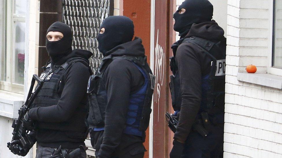 Belgian anti-terror police, Dec 2015 pic