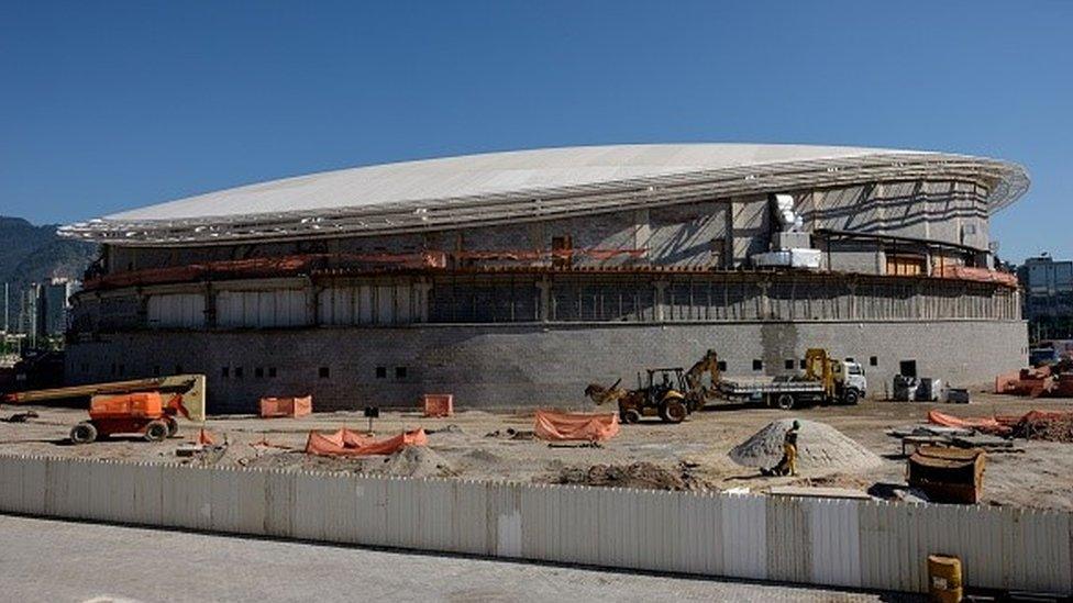 Rio Olympic velodrome