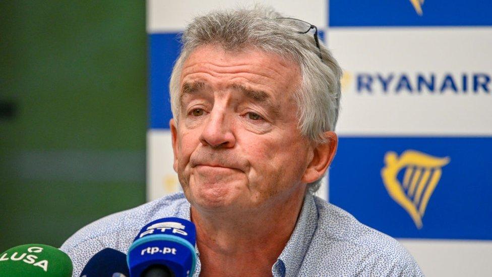 Ryanair chief executive Michael O'Leary