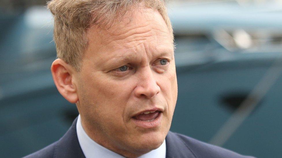 Transport Secretary Grant Shapps