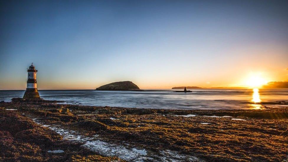 Penmon lighthouse, on Anglesey