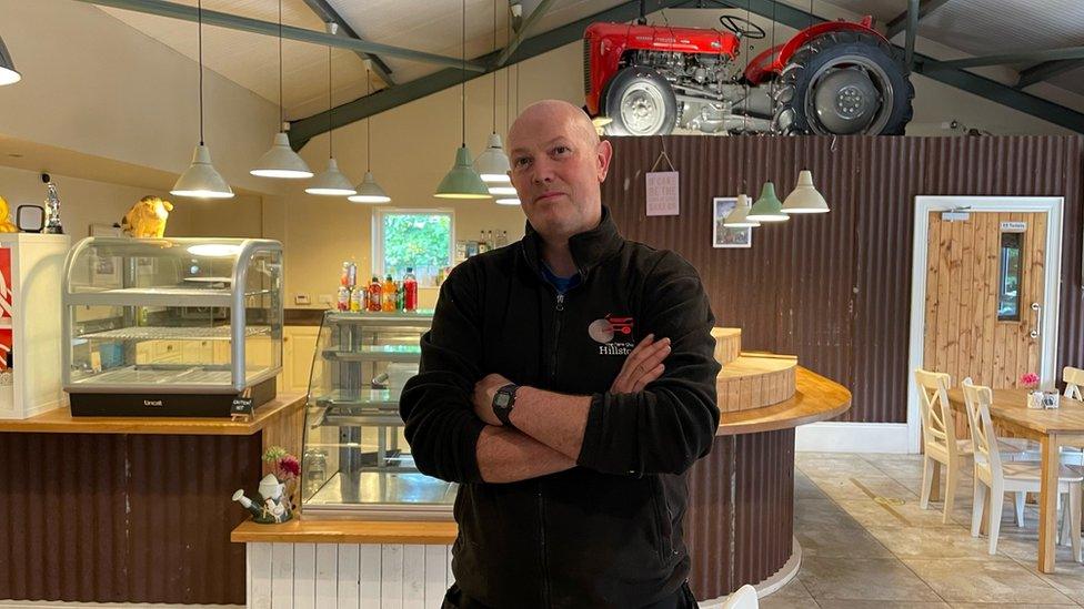 Nigel Logan, owner of Hillstown Farm Shop