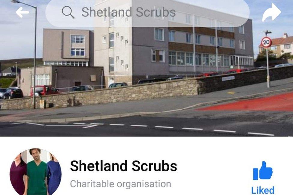 Shegetland scrubs fb page